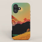New Year's Morning in Shades of Orange - Nature Landscape iPhone Case Gallery Image 1