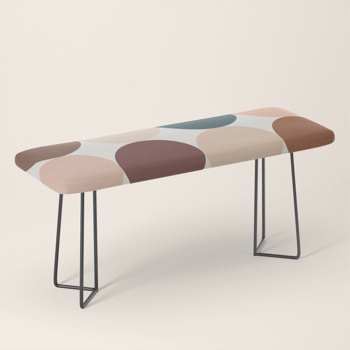 Neutral Geometric 5A Bench Gallery Image 1