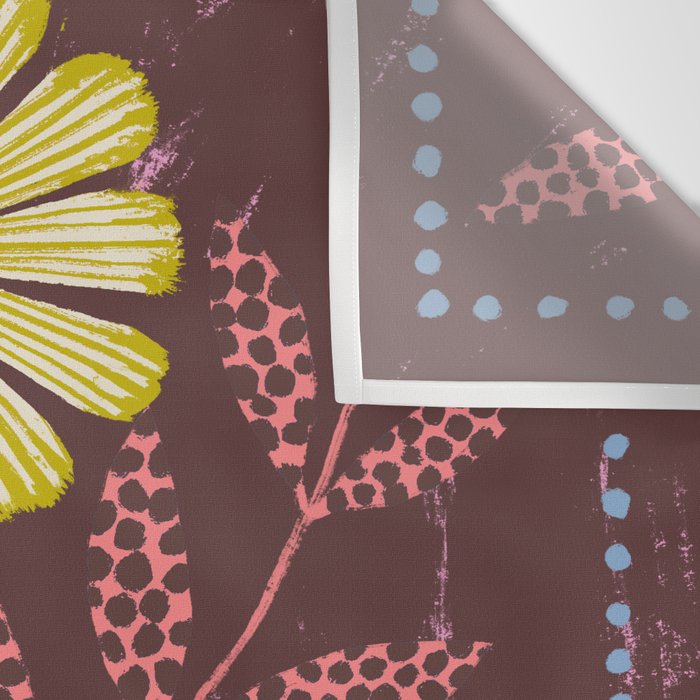 Daisy Tile Wall Tapestry Gallery Image 3