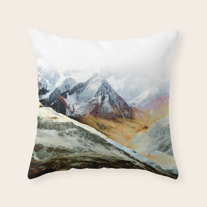 Mountain 12 Throw Pillow Gallery Image 6