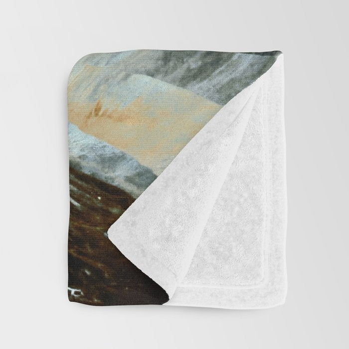 Mountain 12 Throw Blanket Gallery Image 3