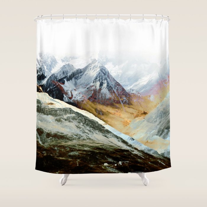 Mountain 12 Shower Curtain Gallery Image 1