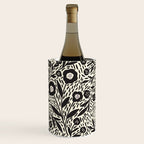 Botanical garden - Black and White Wine Chiller Gallery Image 1
