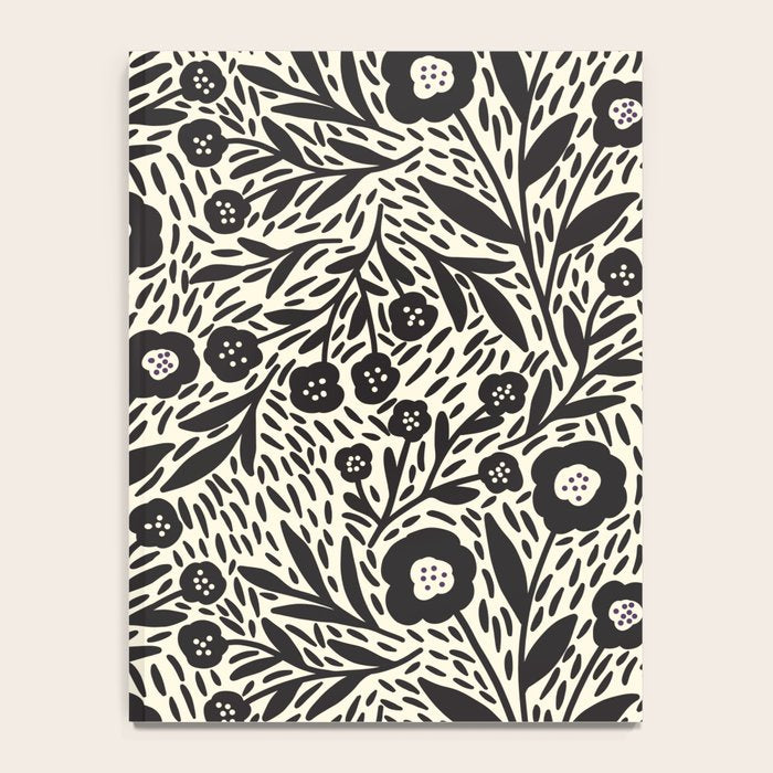 Botanical garden - Black and White Notebook Gallery Image 4