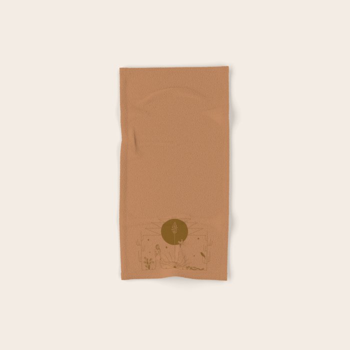 It Was All A Dream - Terracotta Bath Towel Gallery Image 1