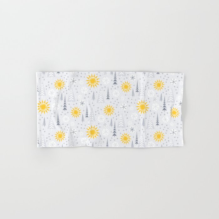 Winter Sunshine Bath Towel Gallery Image 1