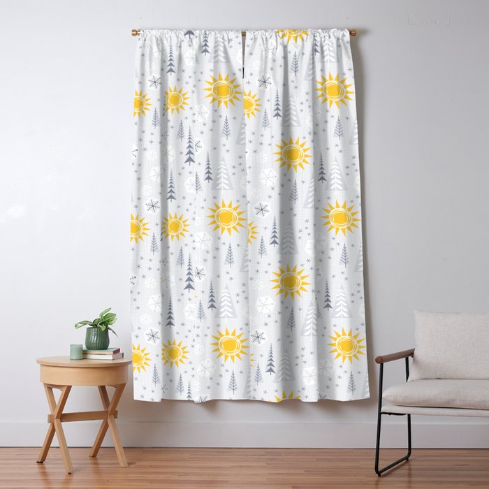 Winter Sunshine Window Curtain Gallery Image 5