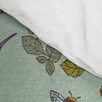 Hummingbirds and Bees {Duck Egg} Comforter Gallery Image 4