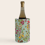 Hummingbirds and Bees {Duck Egg} Wine Chiller Gallery Image 1