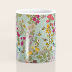 Hummingbirds and Bees {Duck Egg} Coffee Mug Gallery Image 4