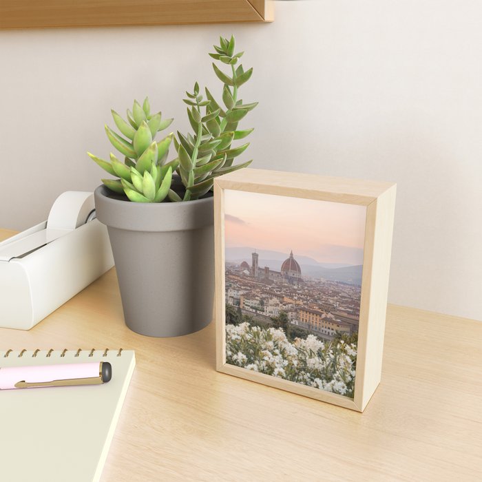 Il Duomo At Sunset Photo | Florence City View In Pastel Colors Art Print | Tuscany, Italy Travel Photography Mini Art Print Gallery Image 2