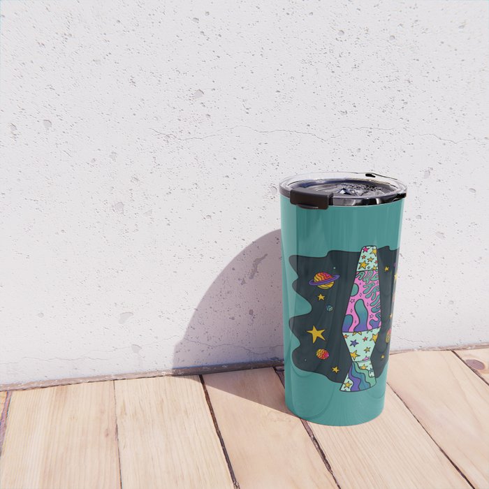 Aquarius Lava Lamp Travel Mug Gallery Image 4