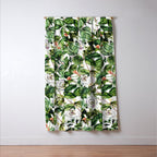 Botanical Leaf Window Curtain Gallery Image 3