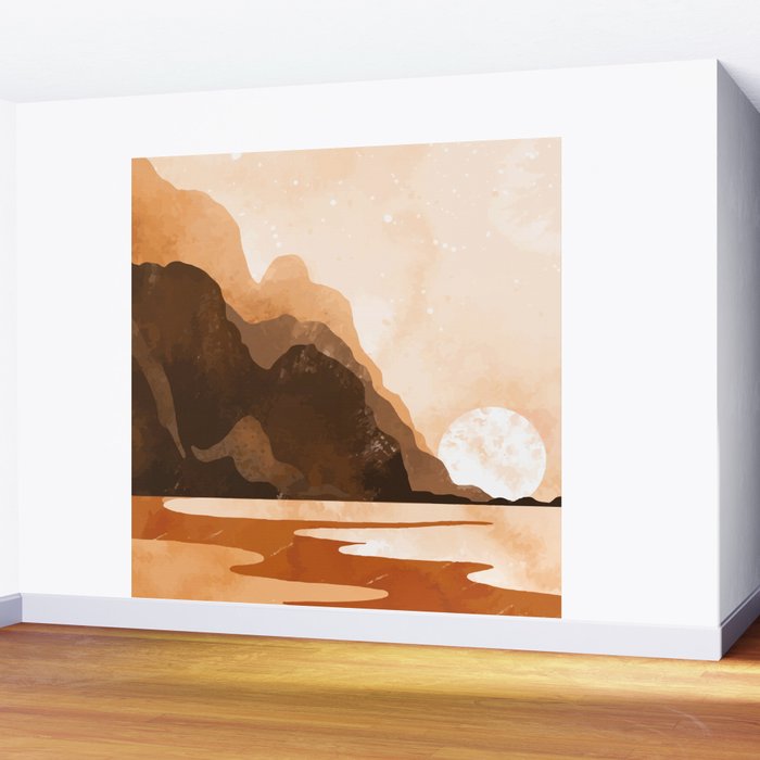 Water Flow 1 Wall Mural Gallery Image 2