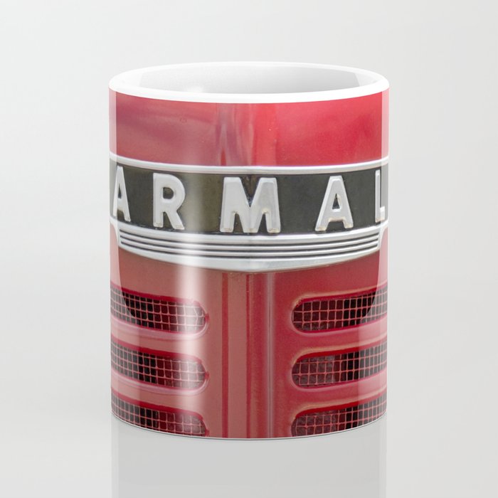Vintage Farmall M Grill Antique Red Tractor Coffee Mug Gallery Image 4
