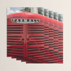 Vintage Farmall M Grill Antique Red Tractor Wrapping Paper Gallery Image 3
