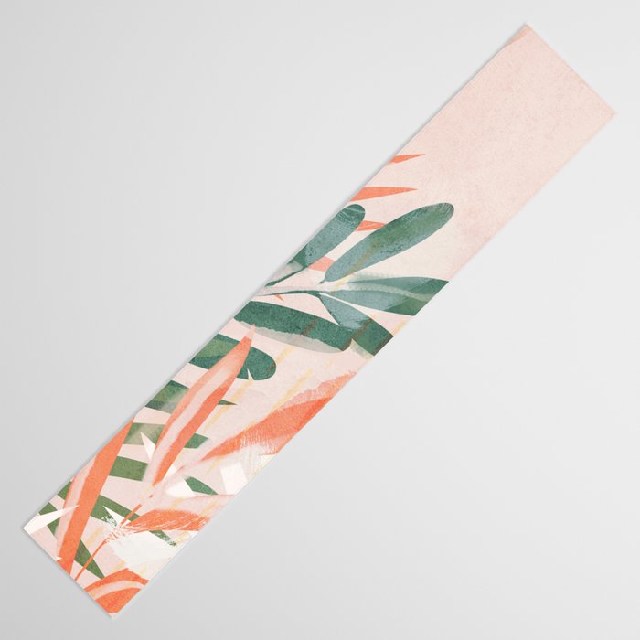 Tropical Leaves 4 Table Runner Gallery Image 3