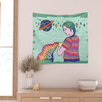 Aquarius Wall Tapestry Gallery Image 2