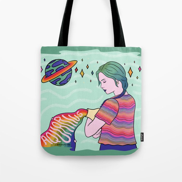 Aquarius Tote Bag Gallery Image 1