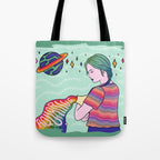 Aquarius Tote Bag Gallery Image 1