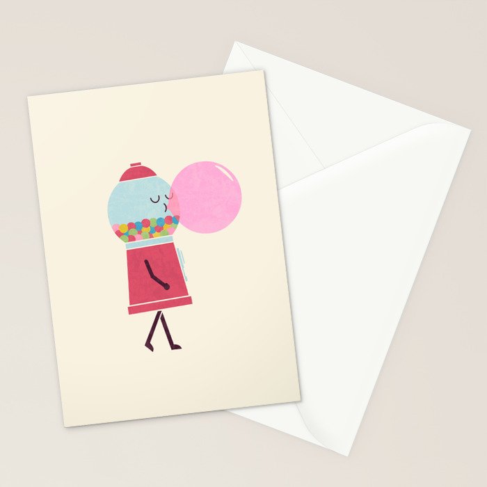 Bubble Gum Stationery Card Gallery Image 2