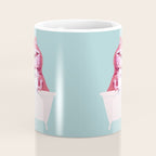 Pink T-Rex in Bathtub Coffee Mug Gallery Image 4