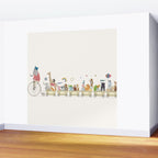 the happy parade Wall Mural Gallery Image 2