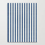 Pinstripe in Navy Blue Notebook Gallery Image 4