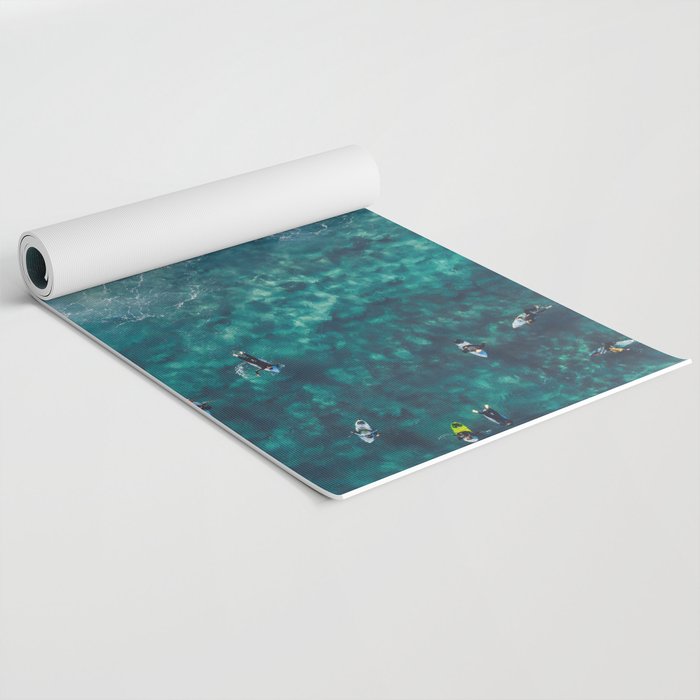 Surfing in the Ocean 2 Yoga Mat Gallery Image 2