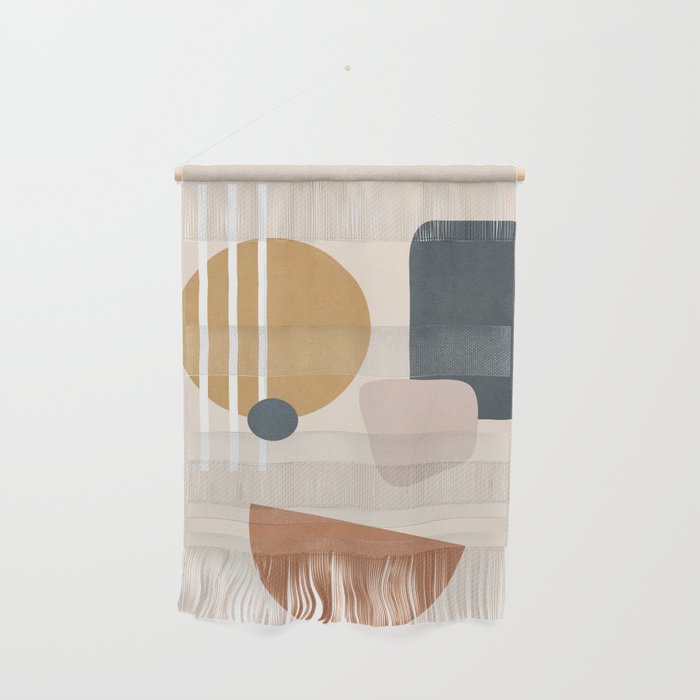 Minimal Abstract Shapes No.58 Wall Hanging Gallery Image 1