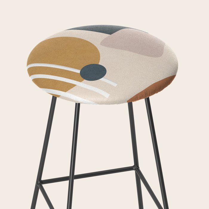 Minimal Abstract Shapes No.58 Stool Gallery Image 2