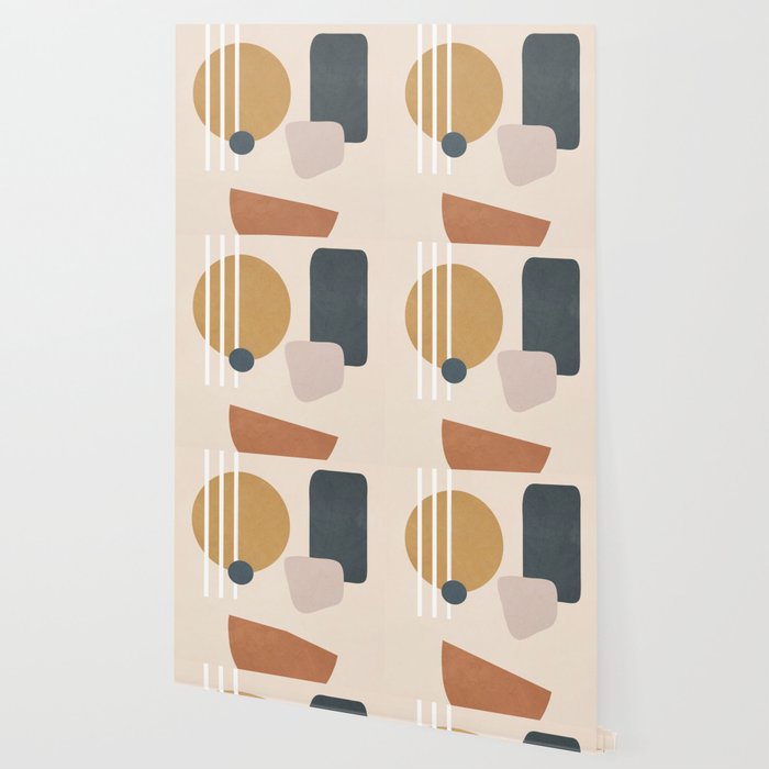 Minimal Abstract Shapes No.58 Wallpaper Gallery Image 2