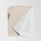 Minimal Abstract Shapes No.58 Throw Blanket Gallery Image 3