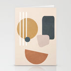 Minimal Abstract Shapes No.58 Stationery Card Gallery Image 2