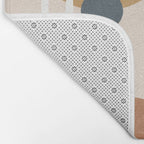 Minimal Abstract Shapes No.58 Bath Mat Gallery Image 2
