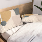 Minimal Abstract Shapes No.58 Pillow Sham Gallery Image 2