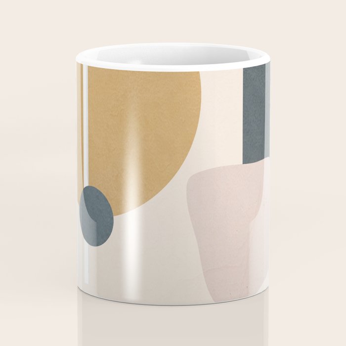 Minimal Abstract Shapes No.58 Coffee Mug Gallery Image 4