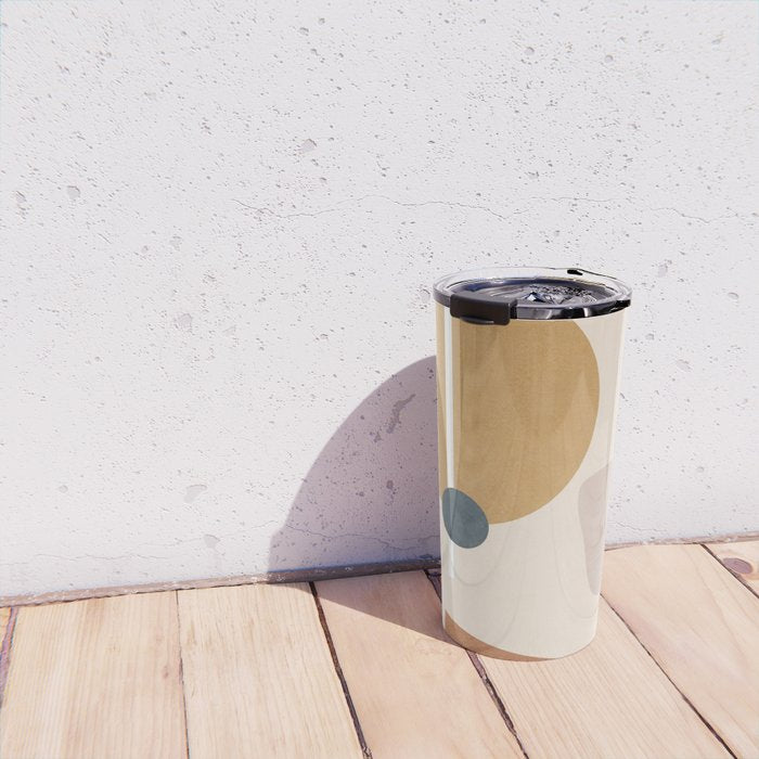 Minimal Abstract Shapes No.58 Travel Mug Gallery Image 4