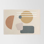 Minimal Abstract Shapes No.58 Rug Gallery Image 2