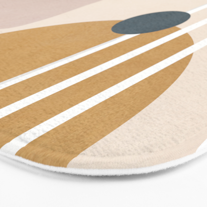 Minimal Abstract Shapes No.58 Bath Mat Gallery Image 3