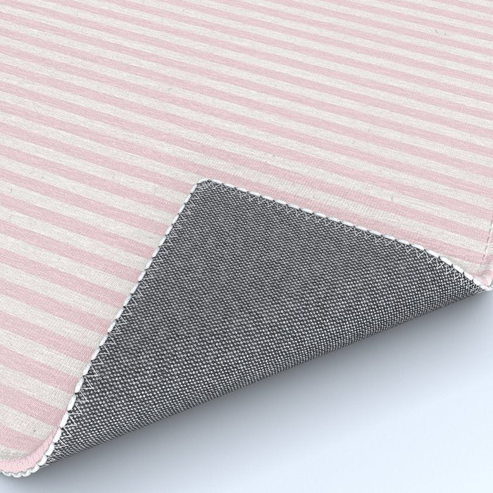 Pink Striped Pattern Rug Gallery Image 4