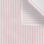 Pink Striped Pattern Wall Tapestry Gallery Image 3