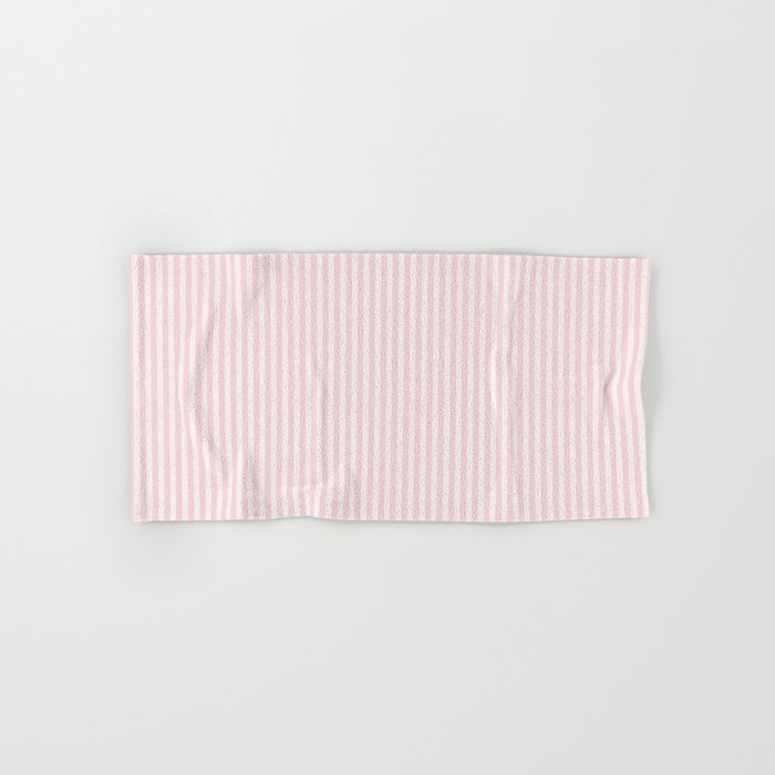 Pink Striped Pattern Bath Towel Gallery Image 1