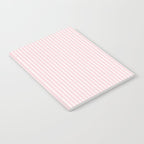 Pink Striped Pattern Notebook Gallery Image 2
