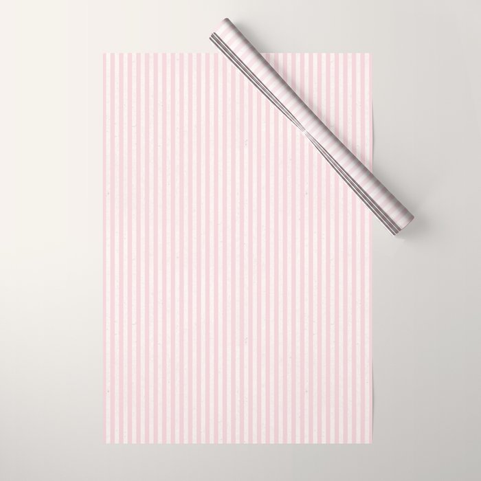 Pink Striped Pattern Wrapping Paper Gallery Image 1
