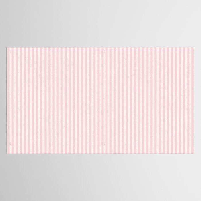 Pink Striped Pattern Tablecloth Gallery Image 2
