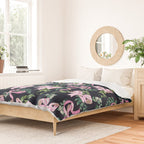 Whimsical Cheerful Bows Plants Duvet Cover Gallery Image 2