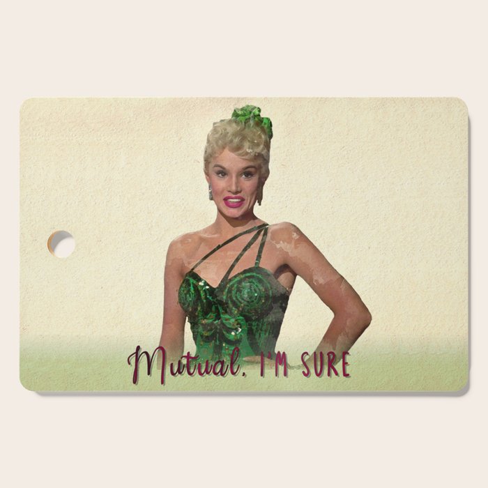Mutual, I'm Sure - White Christmas Cutting Board Gallery Image 1