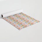 Christmas retro baubles no3 Yoga Mat Gallery Image 2