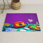 Professional bingo player Rug Gallery Image 1